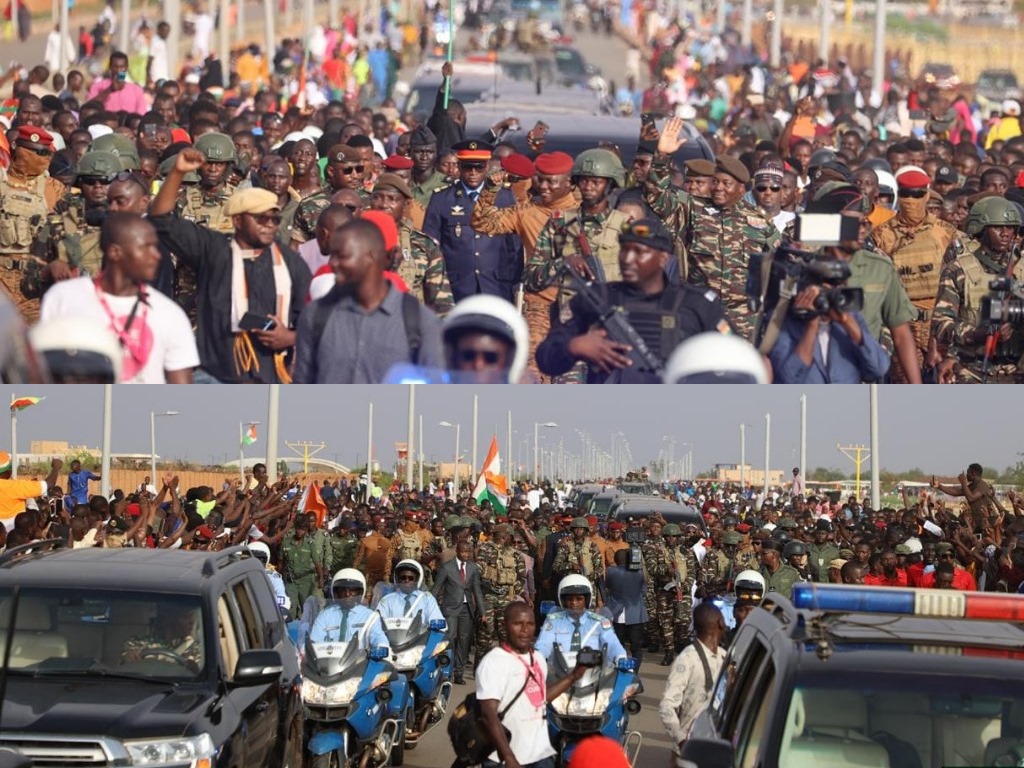 Niger/Sommet AES : La mobilisation massive du peuple nigérien, signe d’une prise de conscience général