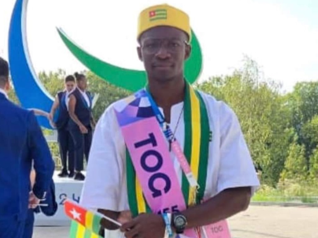 Togo/Jeux Paralympiques Paris 2024 : Le Togo dignement représenté par l’athlète Séverin Ayao Kansa