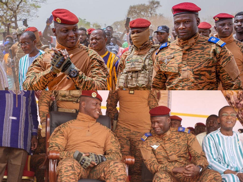 Burkina Faso/Sécurité : Le président Ibrahim TRAORE et le Commandant Oumarou Yabré, une combinaison parfaite au service de la Nation